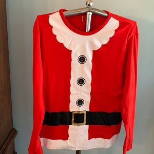 Men’s longsleeve Santa T-shirt